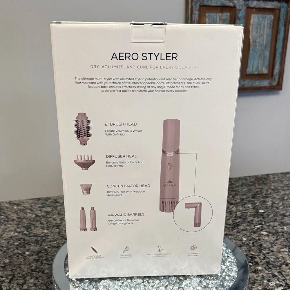 Sutra Aero Styler in Rose Gold
